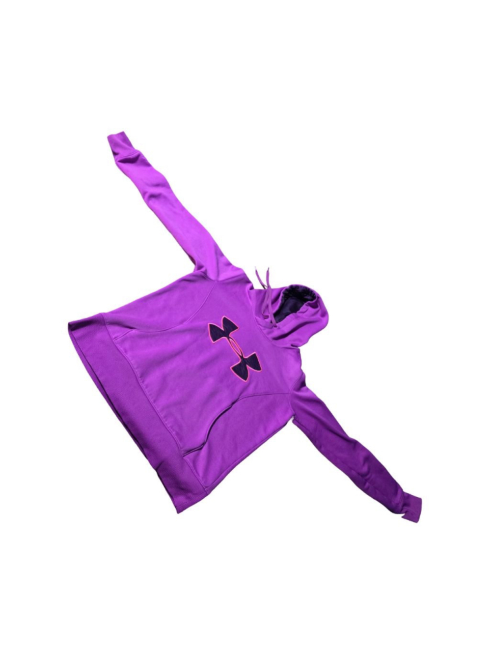 Women's Under Armour Purple Hoodie Sweatshirt M #944